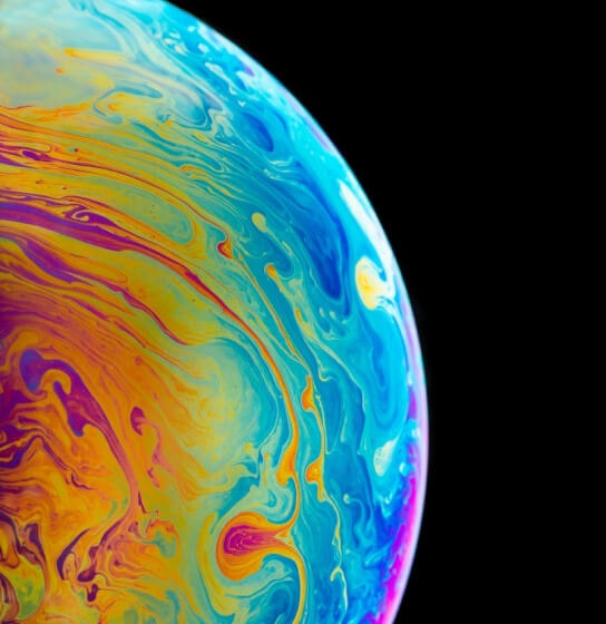 Colorful abstract sphere